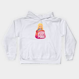 Nurse in a Purse v1 Kids Hoodie